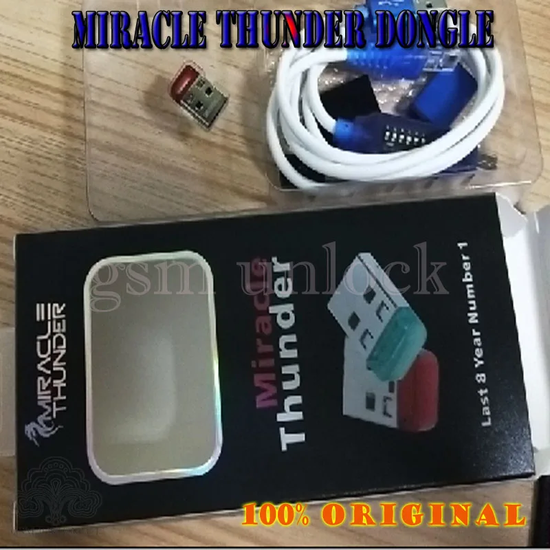 

gsmjustoncct miraclekey / miracle tool thunder dongle instead of box key