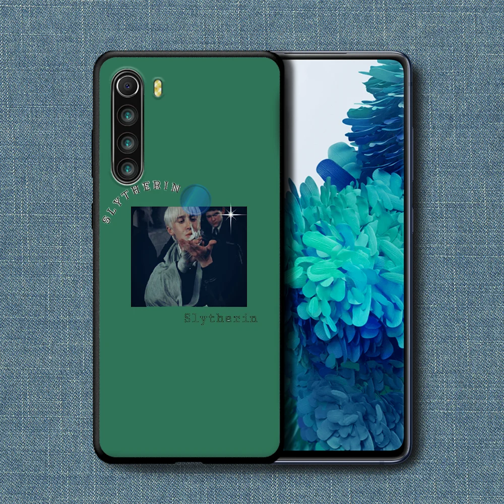 

Draco Malfoy Phone Case For Xiaomi Redmi Note 7 8 8T 9 9S 4X 7 7A 9A K30 Pro Ultra black Coque Painting Hoesjes Fashion Cover