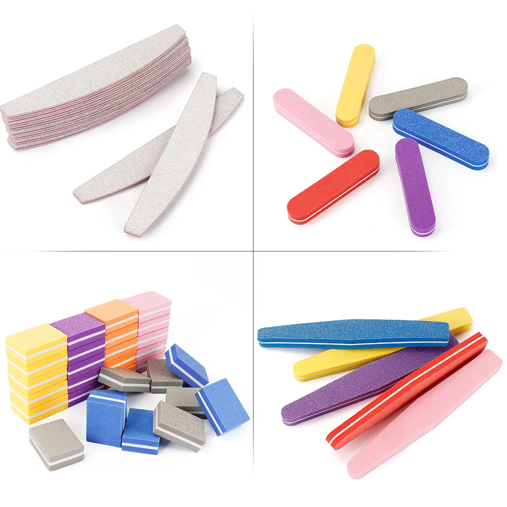 1/5 штук в упаковке профессиональная Пилочки для ногтей буфера шлифовальные круги