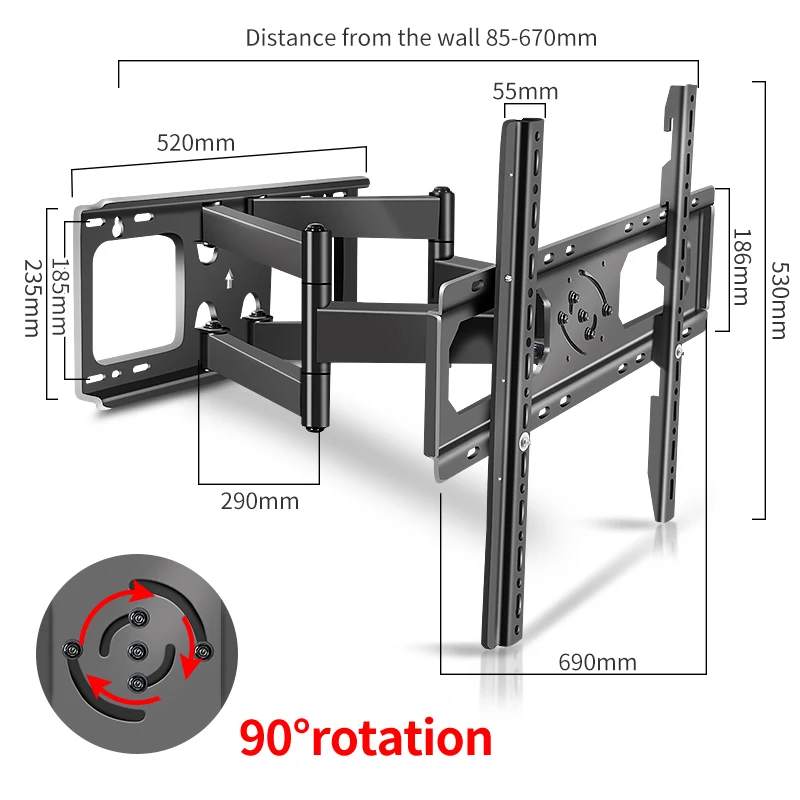 Holder Frame 360 Swivel Dy5590