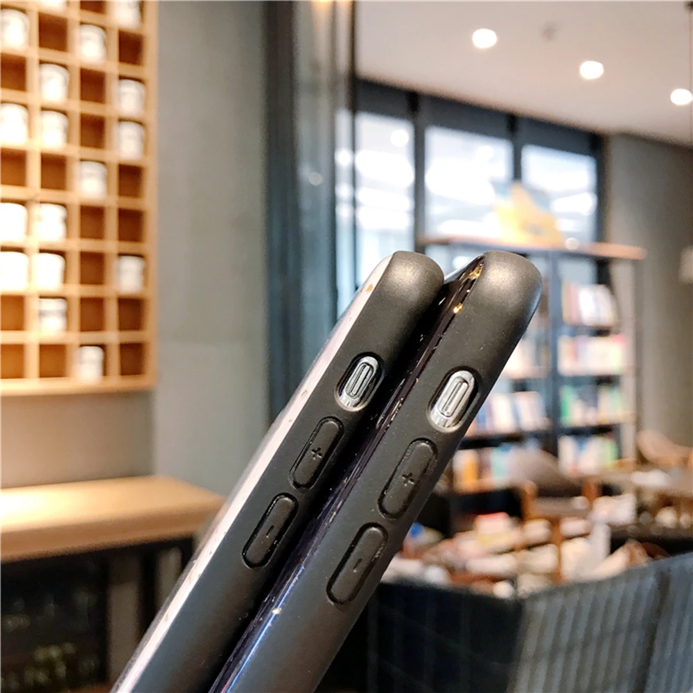 Черный золотой фольгированный чехол для телефона iphone 11 Pro Max 7 XR X 8 Plus блестящий 6s XS