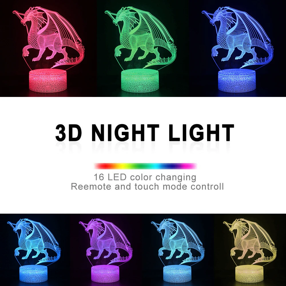 16 Цвет пультом дистанционного управления и сенсорный экран Управление 3D