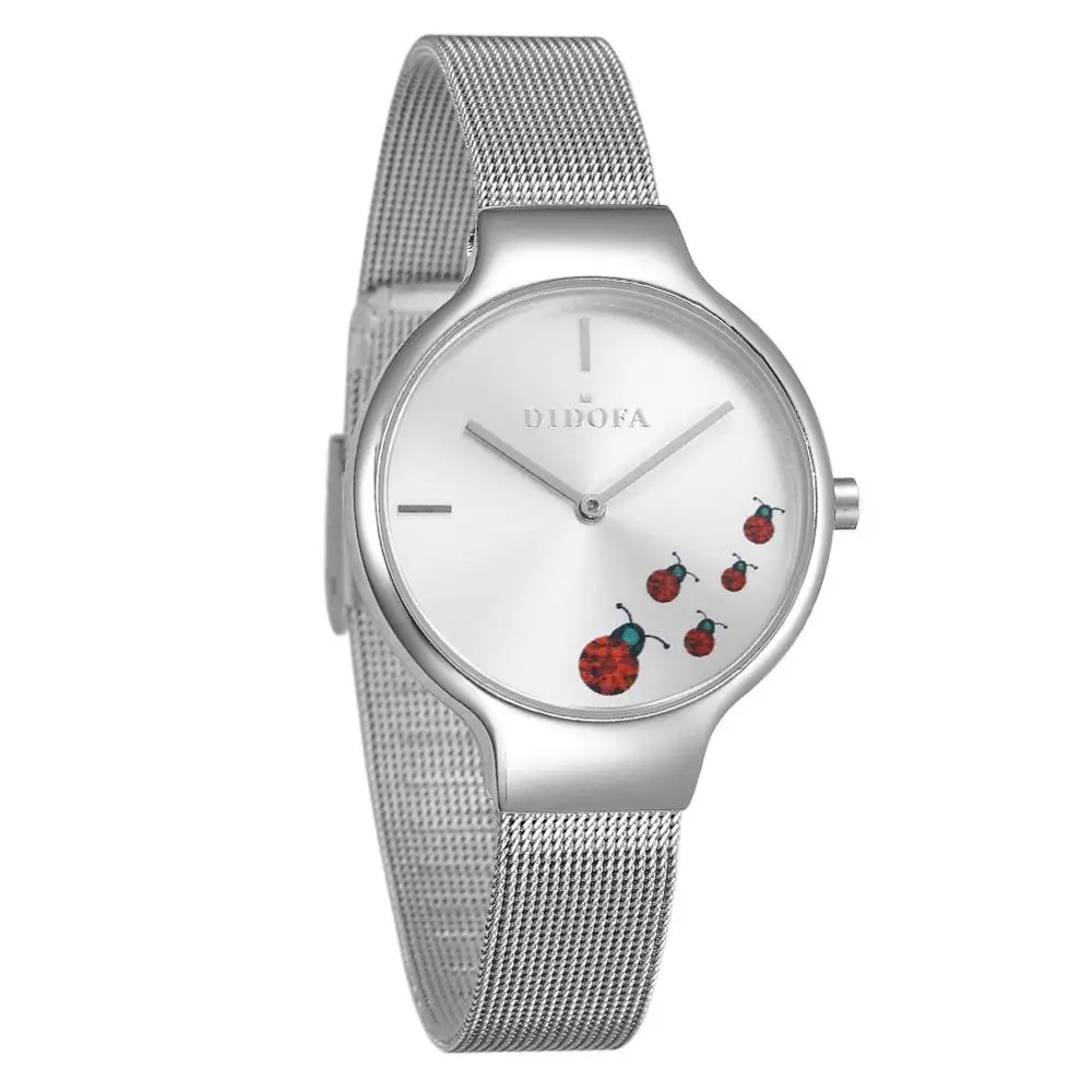 Женские кварцевые часы с браслетом новые женские наручные из нержавеющей стали