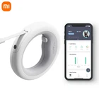 Выдвижной Поводок Xiaomi MOESTAR, 2,6 м, кольцевой поводок для собак, ошейник для домашних животных со светодиодным цветным освещением, ремень для собак и щенков, умный пульт дистанционного управления