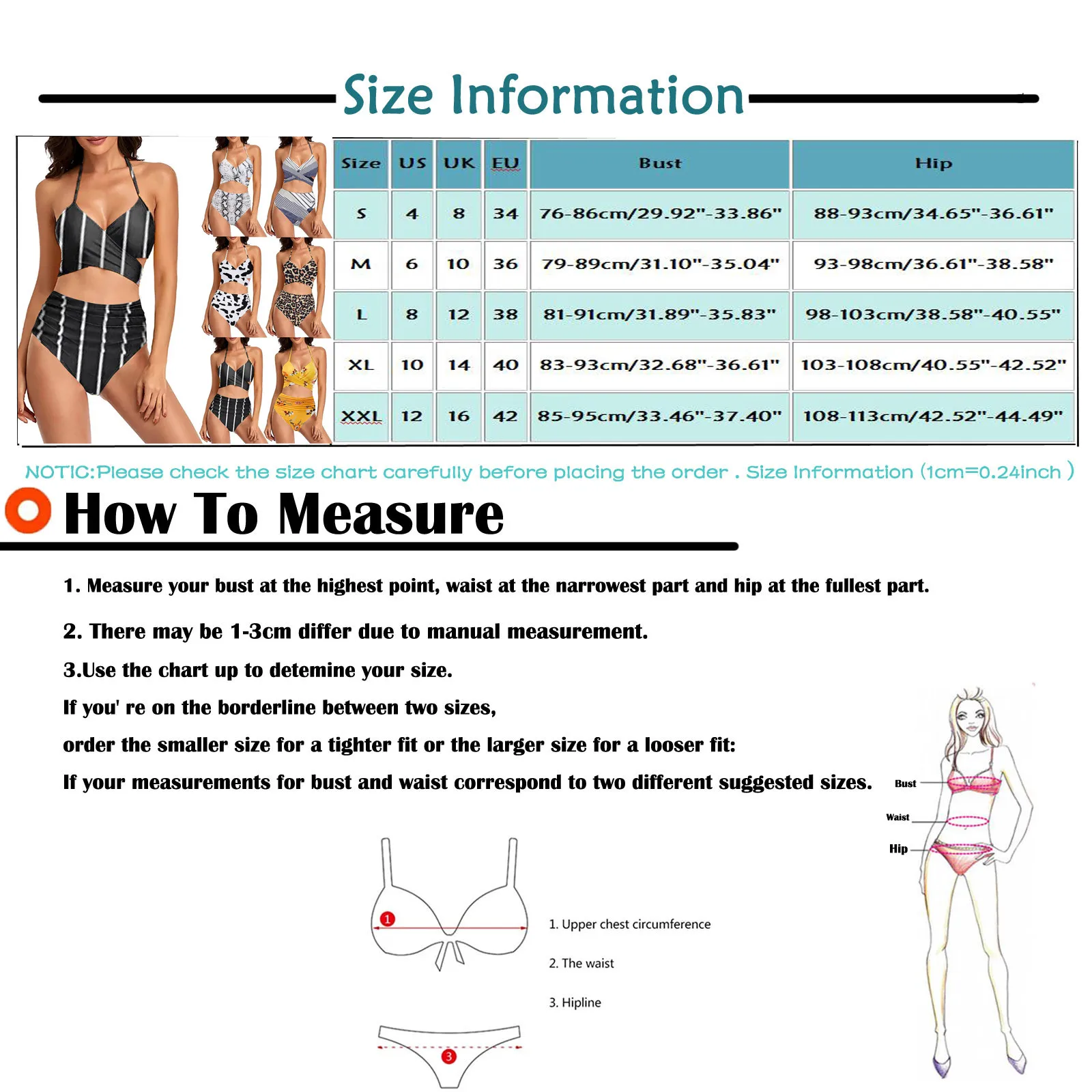 

Ladies sexy sling high waist printed split bikini two-piece swimsuit bikini beachwear 2021#30