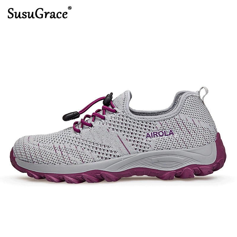 

Мужские кроссовки для бега SusuGrace, уличные ботинки Walkin, женские и мужские спортивные кроссовки для треккинга, дышащая обувь для бега на откры...