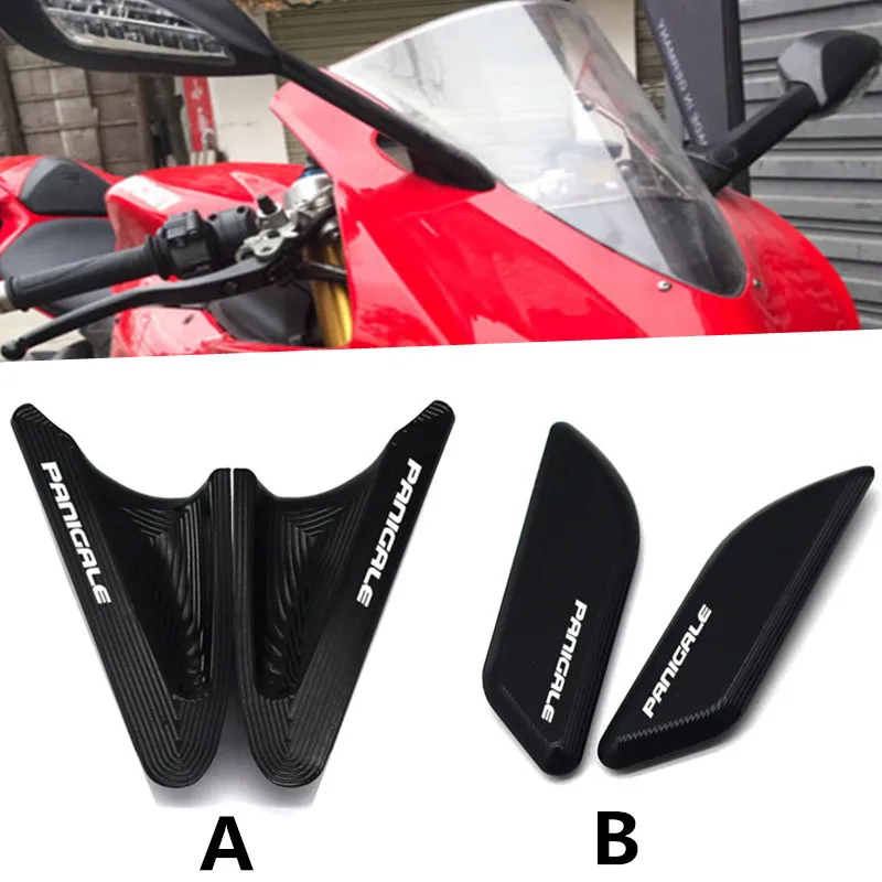 

Motorcycle Windscreen Mirror Cover Rear Mirror Driven Eliminators Cap For DUCATI PANIGALE 959 1299 Panigale 899 PANIGALE 1199