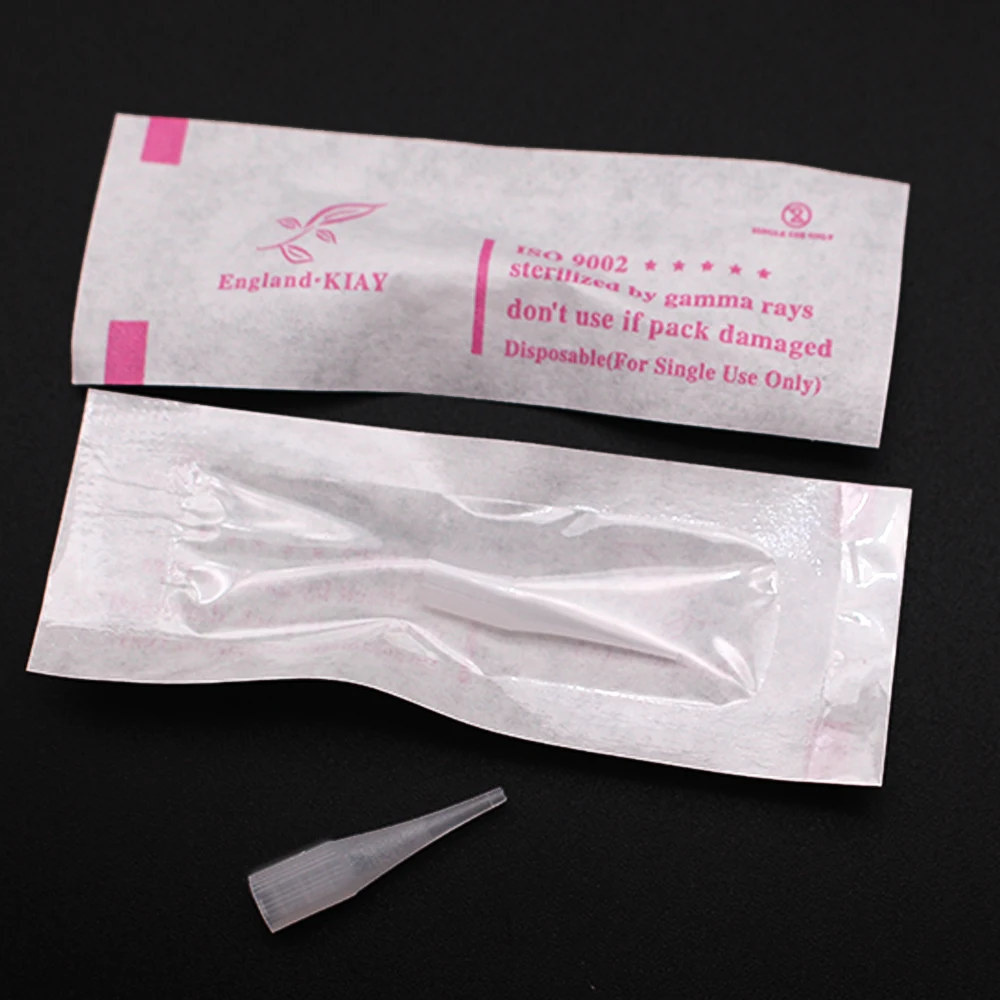 50 шт./лот индивидуальная упаковка для перманентного макияжа наконечники