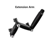 3 in 1 extended pivot arm adjustable monopod bracket for gopro hero 9 8 7 6 5 4 mounting arm sports camera accessories