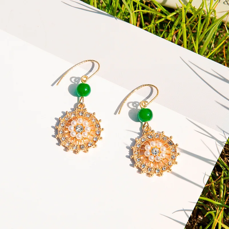 Серьги Morandi новые модные серьги с фруктами в виде маргариток женские корейские