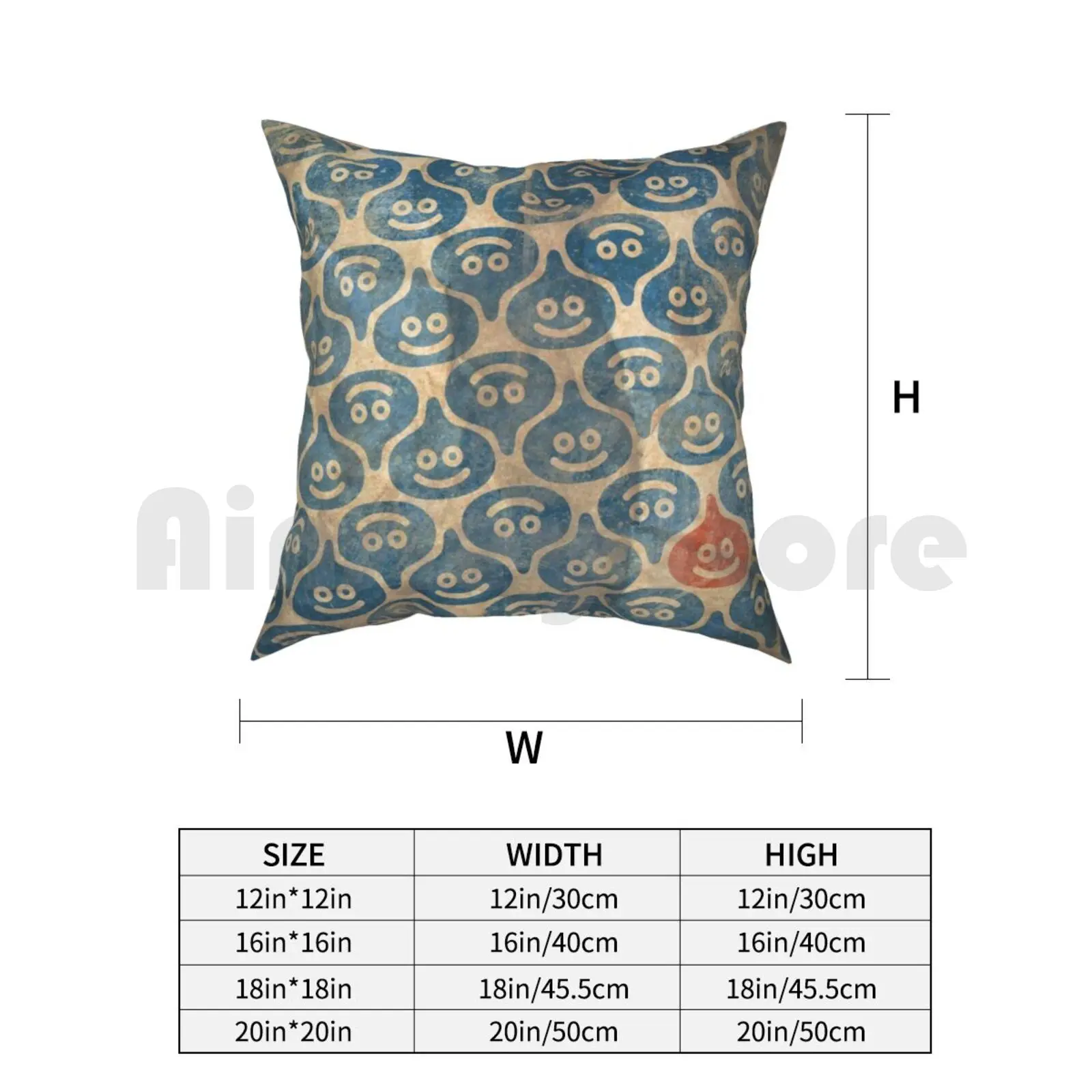 Подушка Dragon Quest домашняя мягкая декоративная подушка с рисунком дракона