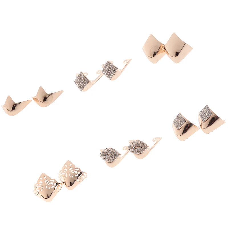 1 пара обувь на высоком каблуке металлический материал зажимы для обуви