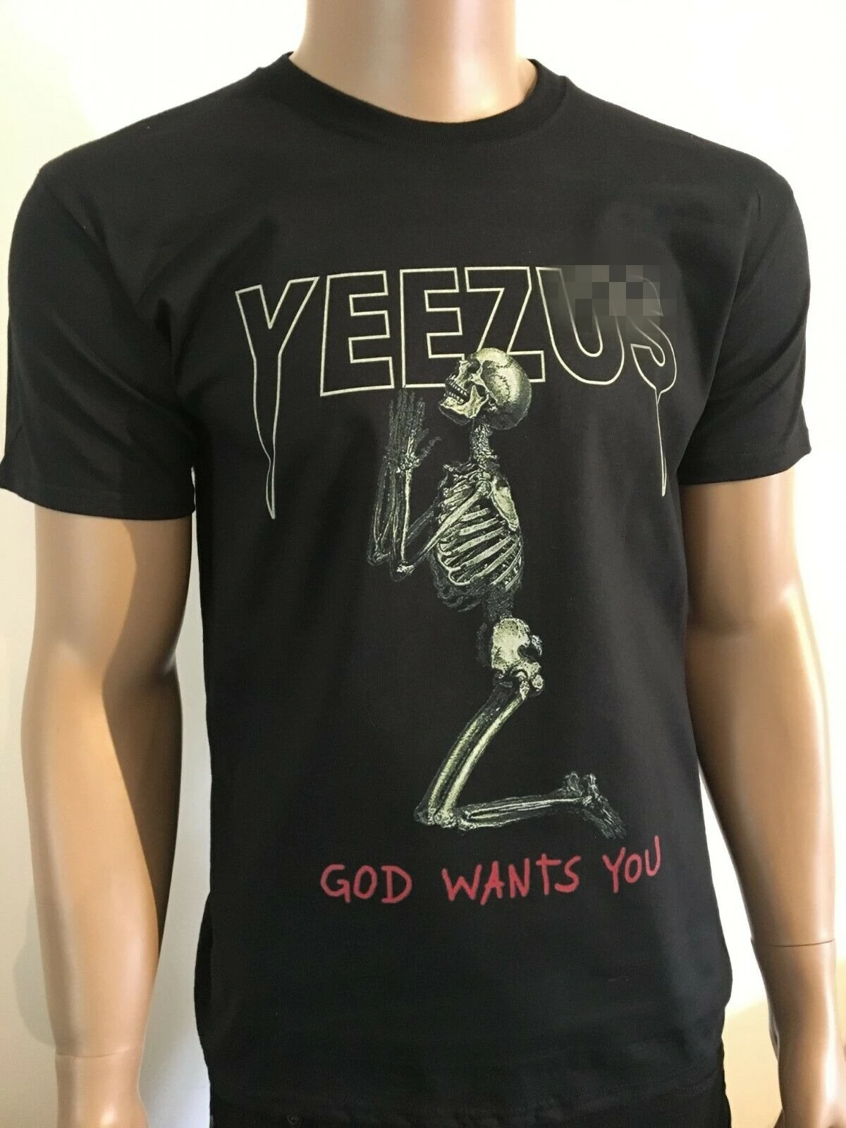 Yeezes футболка GOD Want YOU KANYE музыкальный подарок на день рождения WEST хипстер