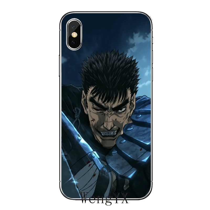 Стильный чехол Berserk для Huawei Honor 10 9 Lite 8C 8X 7C 7X 7A 6C pro Play 6X 6A 5A 5C 5X V10 | Мобильные телефоны