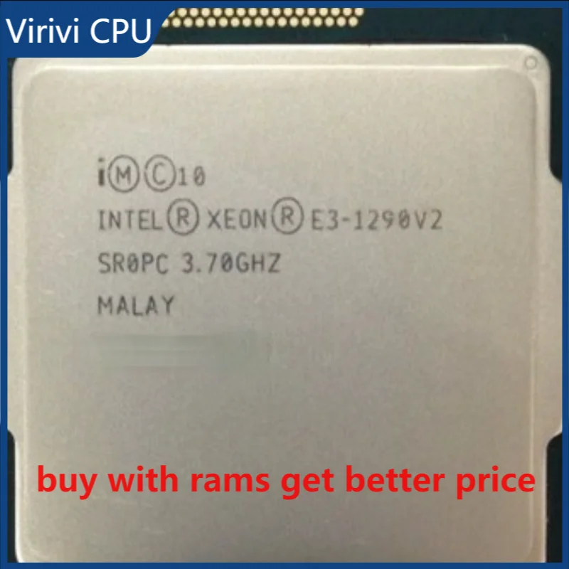 

Intel xeon E3 1290V2 свободный ЦПУ 3,7 ГГц 4 ядра 8 потоков официальная версия