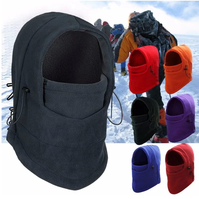 

Winter Warm Beanies Hats for Men Skull Bandana Neck Warmer Balaclava Face Warmming Wargame Cap Unisex Bonnets Bucket Hat Hot