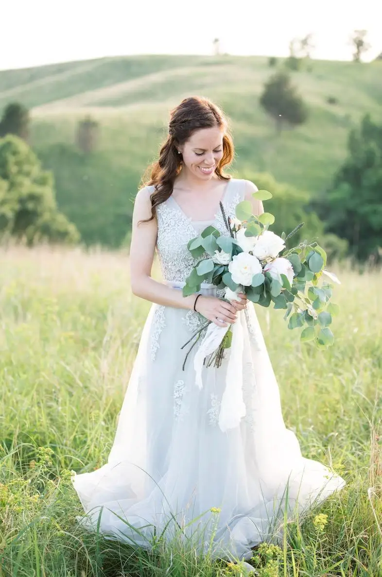 

FATAPAESE Bride Wedding Dress Soft Tulle Lace Appqulies Beads lllusion Country Wedding Gown Party Backless Summer robe de soirée