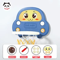 adjustable basketball playing set with ball durable basketball hoop no hole the wallpowerful sucker for 3 12 age