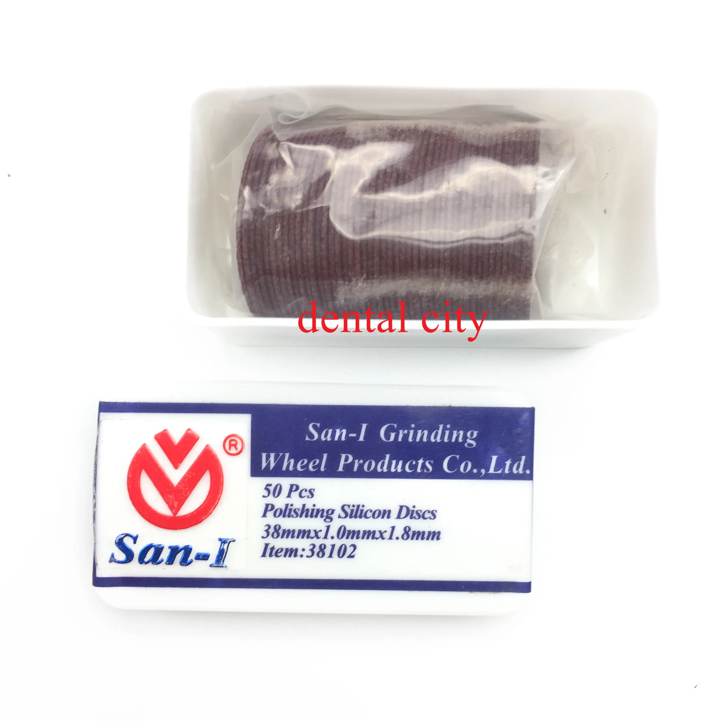 Полировочные силиконовые диски для металлических коробок 38*0 6-0 7*1 8 мм 100 шт./кор. |