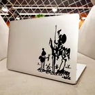Наклейка на ноутбук Don Quixote  Sancho Cervantes, наклейка для Macbook Pro Air 11 13 Retina 15 дюймов, Кожаная Обложка для Macbook 14 дюймов HP, декоративная наклейка для ноутбука