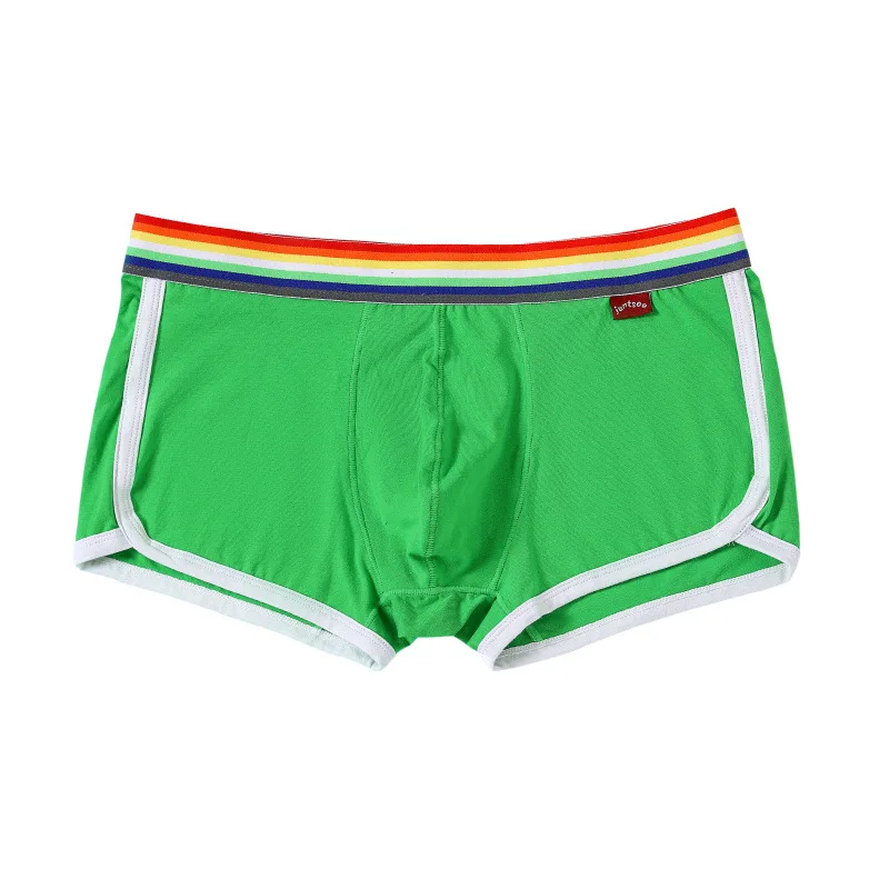 Новые мужские трусы rainbow-side удобные дышащие хлопковые из лайкры повседневные