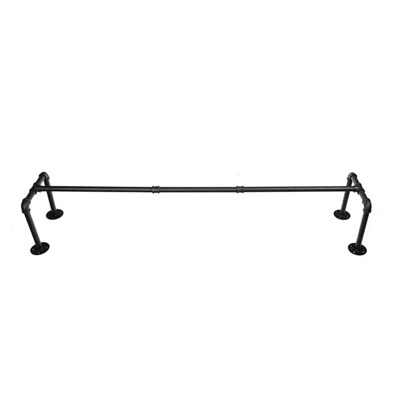 

Industrial Style Clothing Rack Household Wall-Mounted Rack Water Pipe Rack Industrial Style Metal Wall Hanger Display Hanger