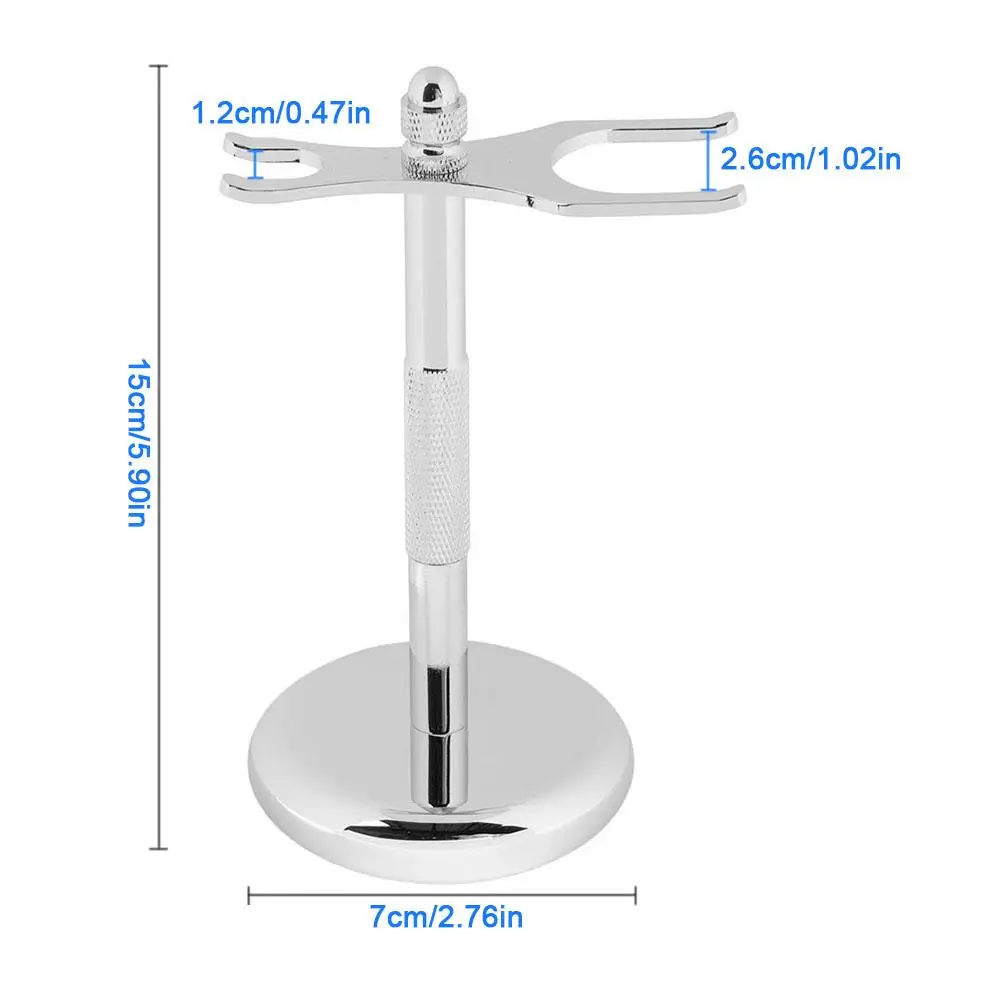 Роскошный хромированный держатель для бритвы и щетки лучшая безопасная