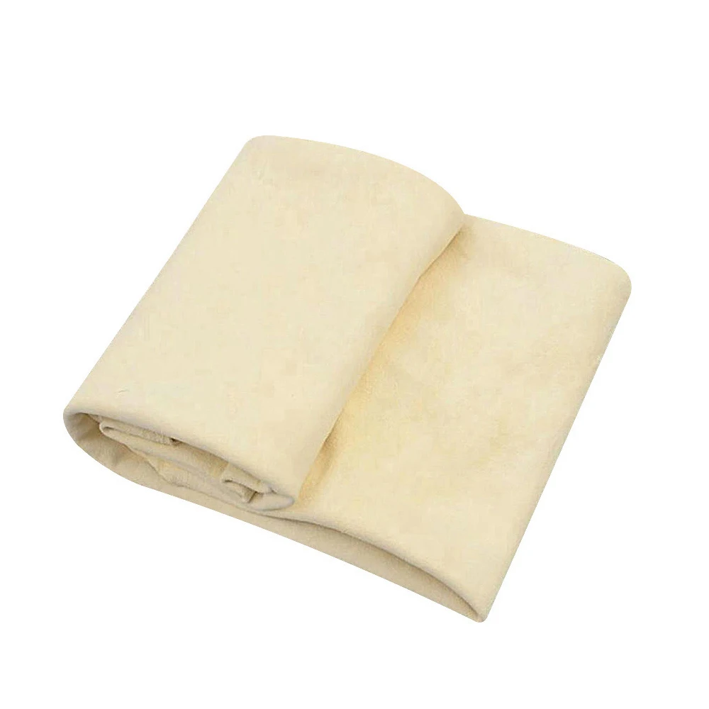 Мойка для автомобиля из натуральной замшевой кожи без ворса натуральная кожа