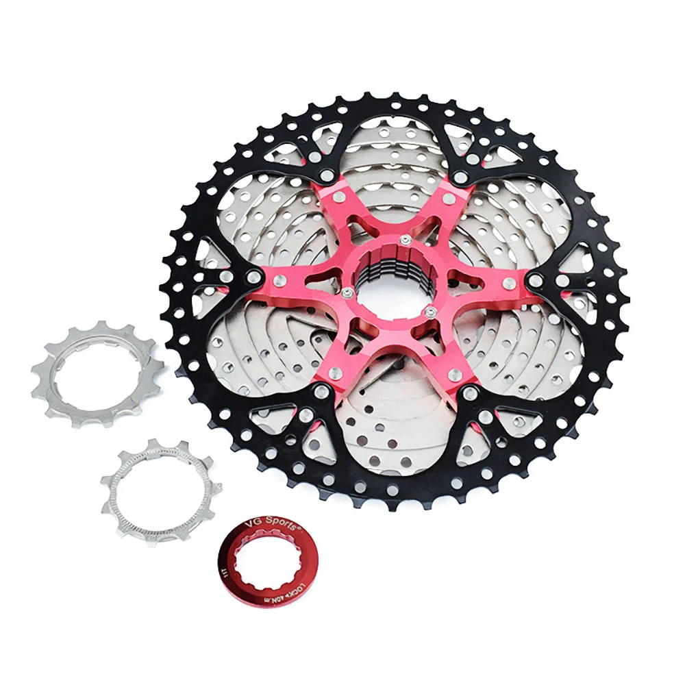 MTB велосипедная кассета 10-speed 11-46T маховик 10S 10V CNC Сталь супер износостойкий