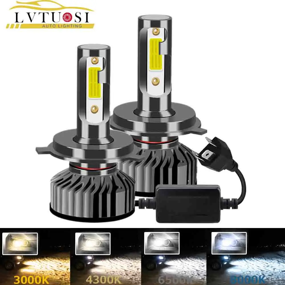 Автомобильная фара LVTUSI CANBUS H7 светодиодный H4 H1 H3 H11 9003 H8 H9 9005 AC|led h4 motorcycle|h4 motorcycleled