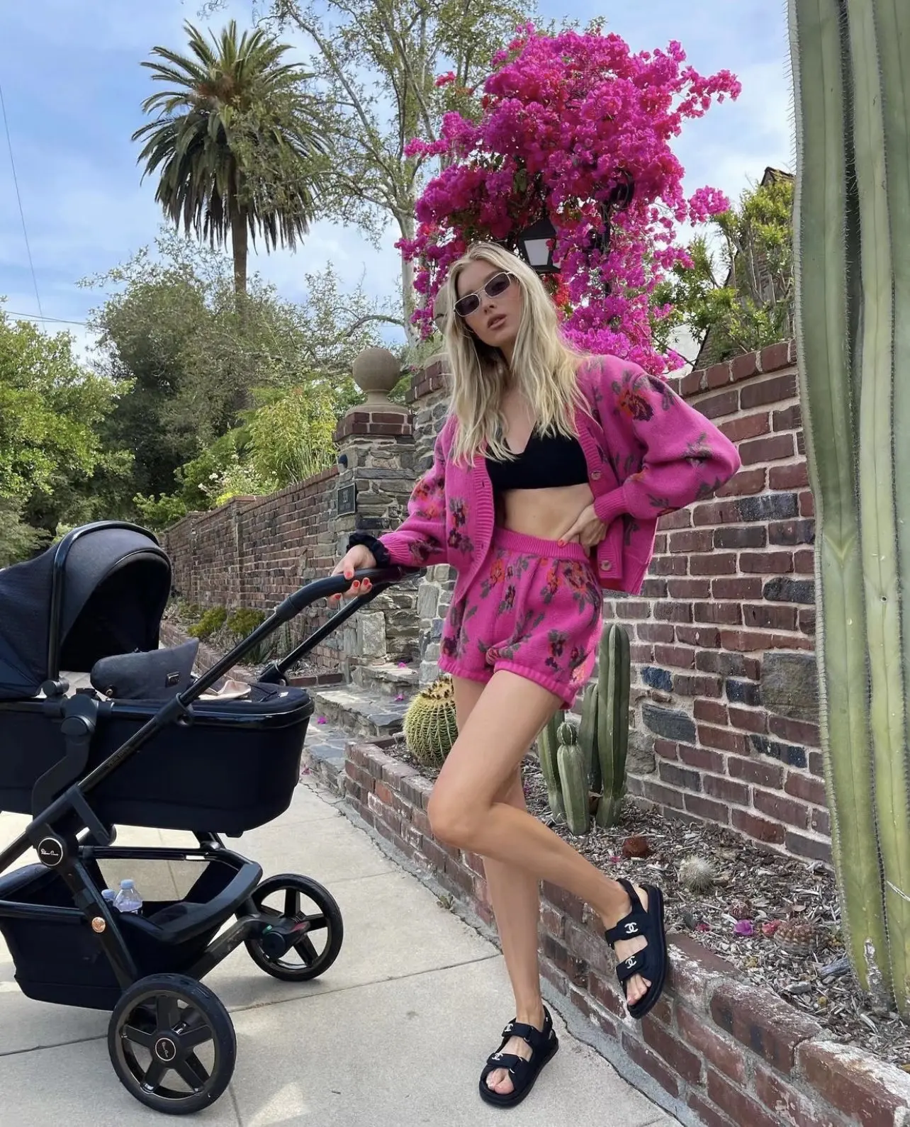 Женский винтажный кардиган с V-образным вырезом и шорты завышенной талией |