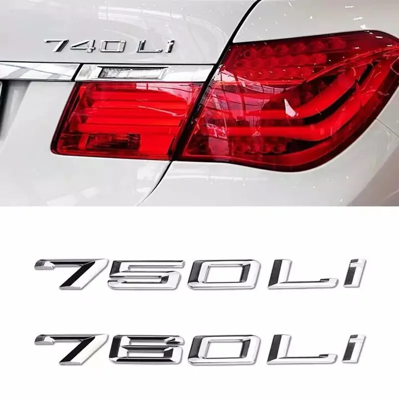 Автомобильная наклейка на заднюю крышку Подходит для BMW 10-16 старых 7 серий