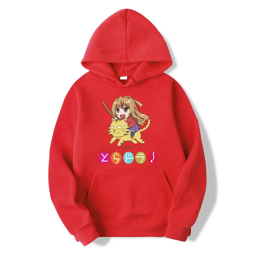 

Style Unique WAWNI Toradora Cotton Hoodie Hip Hop Tracksuit Mens Fashion Printed Streetwear Anime Casual Loose Pullover Clothes