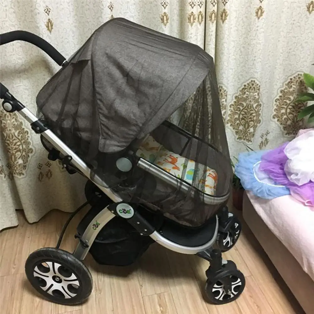 

1Pieces 150cm Stroller Safety Mosquito Net Newborn Full Cover Type Shield Net Baby Carriage Universal Protective Accessories