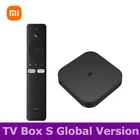 ТВ-приставка Xiaomi Mi TV Box S 4K Ultra HD Android TV 9,0 HDR 2 ГБ 8 ГБ WiFi Cast Netflix Smart Mi Box S медиаплеер Google