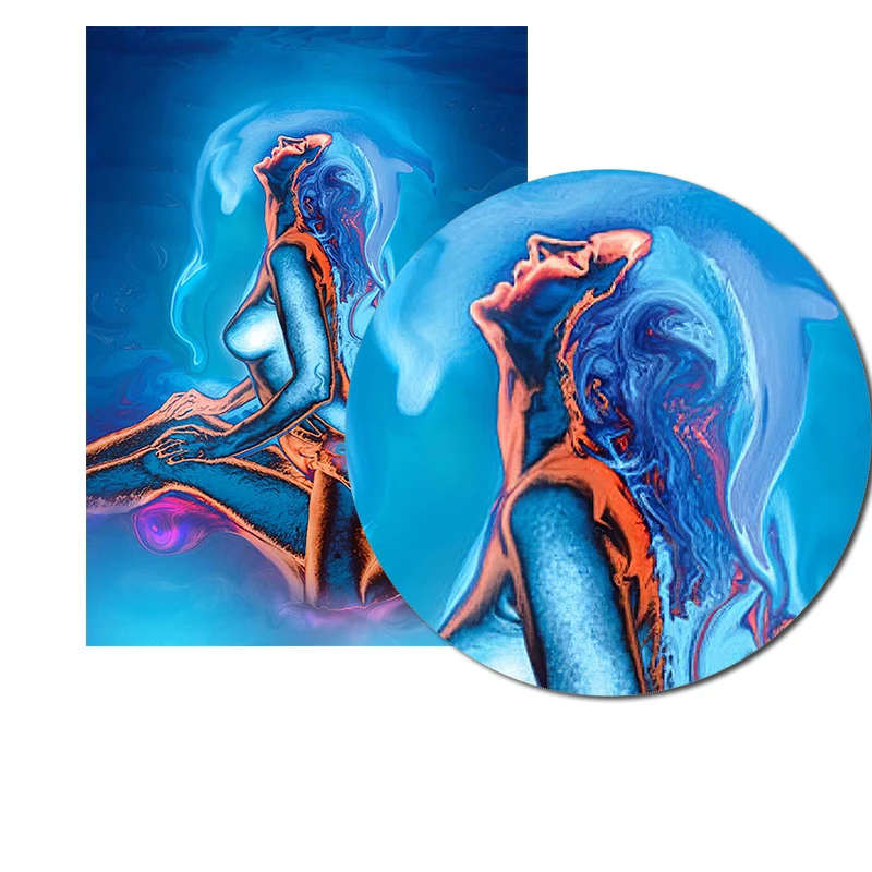 

Sexy Woman Graffiti Home Poster Canvas Painting Wall Art Decoration Picture Modern Mural Living Room Decoration Frameless