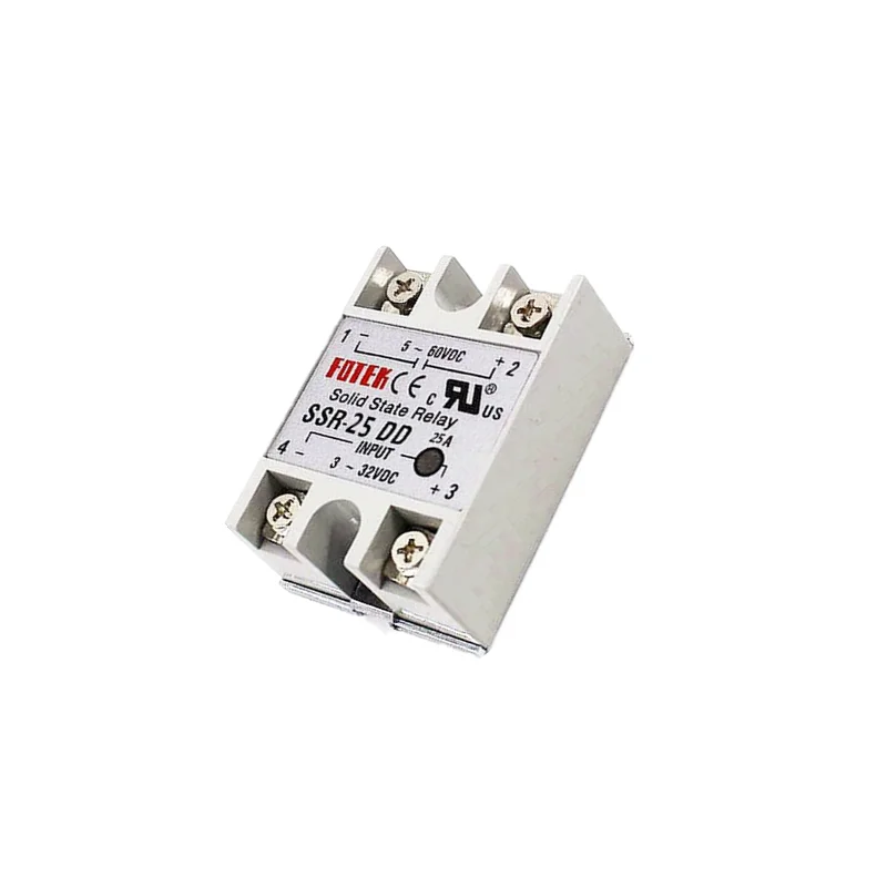 Solid State Relay SSR-10DD SSR-25DD SSR-40DD 10A 25A 40A AC Control DC Relais 3-32VDC TO 5-60VDC SSR 10AA 25AA 40AA | Обустройство