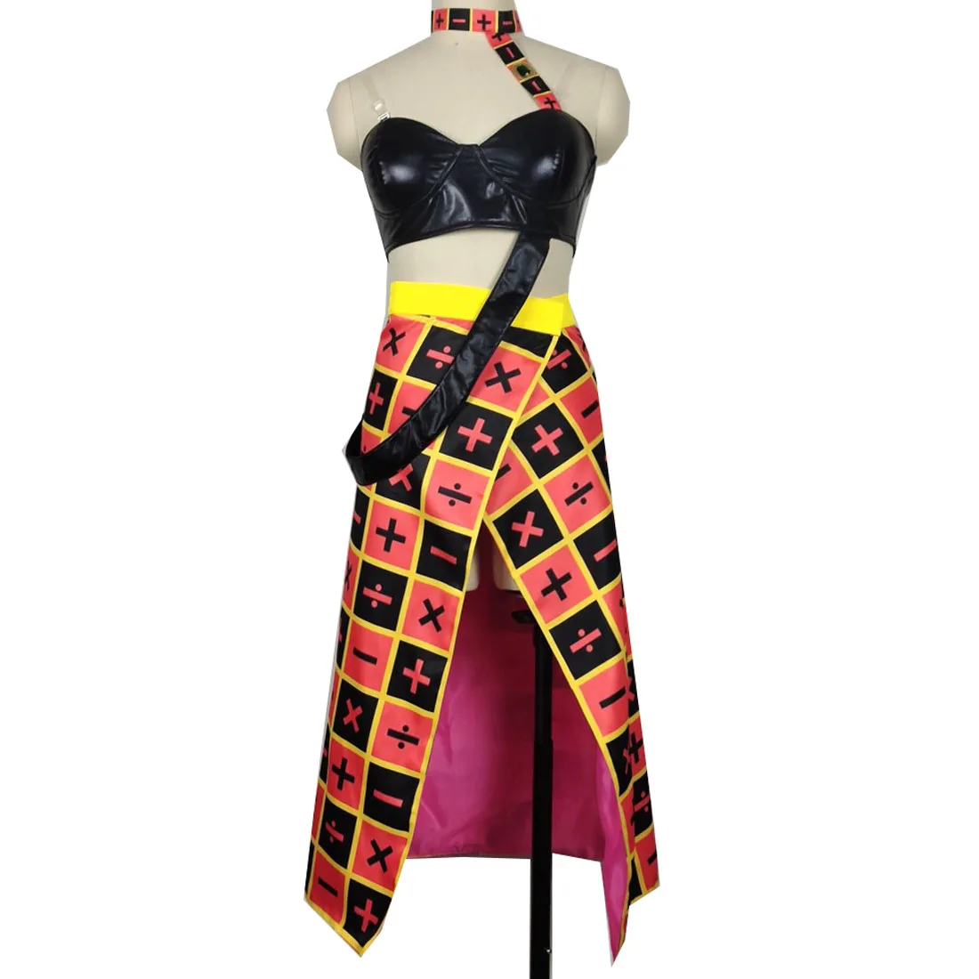 2021 Триш Una Косплэй Adventure Золотой ветер костюм|Костюмы аниме| |