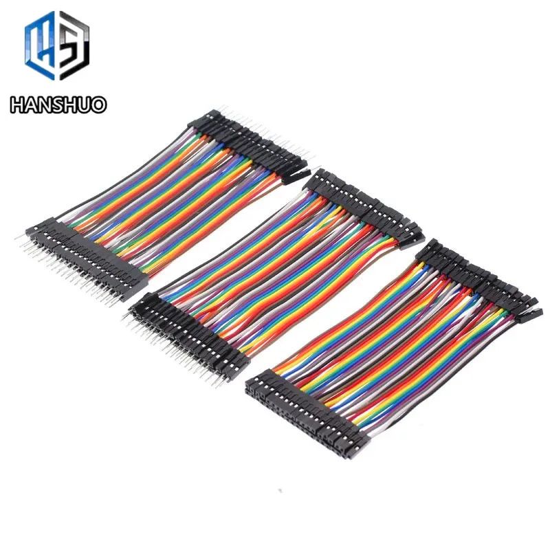 Перемычка Dupont для Arduino DIY KIT 40 контактный разъем Line 10 см 20 30 штекер гнездо