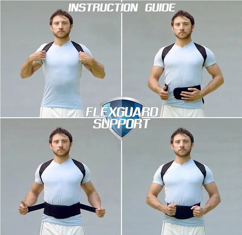 

Newest Vogues Fashion Pop Humpback Posture Correction Shoulder Corrector Support Brace Rectifying Belt Shapers