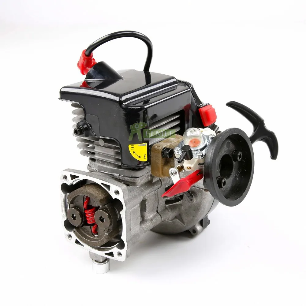 

45CC 4 Bolts Motor Gas Engine with Walbro1107 Carburetor NGK Spark Plug for 1/5 HPI ROFUN ROVAN KM BAJA Losi 5ive T FG Toy PARTS