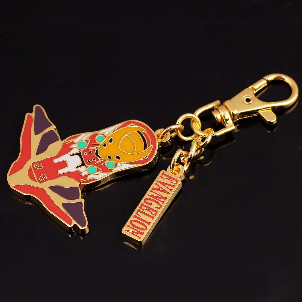 

Anime Cartoon Ayanami Rei Ikari Shinji Key Chain Asuka Cartoon Model Keyring Men Women Holder Bag Charm Accessories Jewelry
