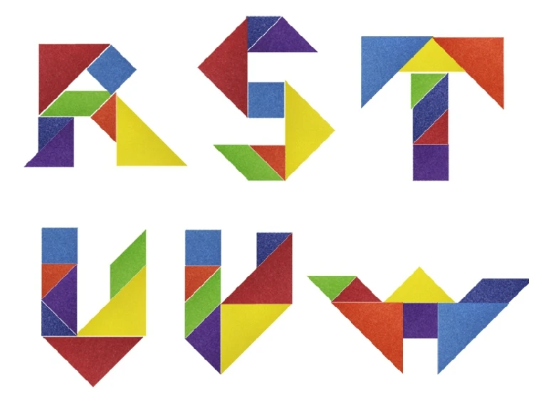 Новинка 9 мм фетровая ткань Tangram Pantern ручной работы дизайнерский Сделай Сам креативный интересный Фотофон для стен