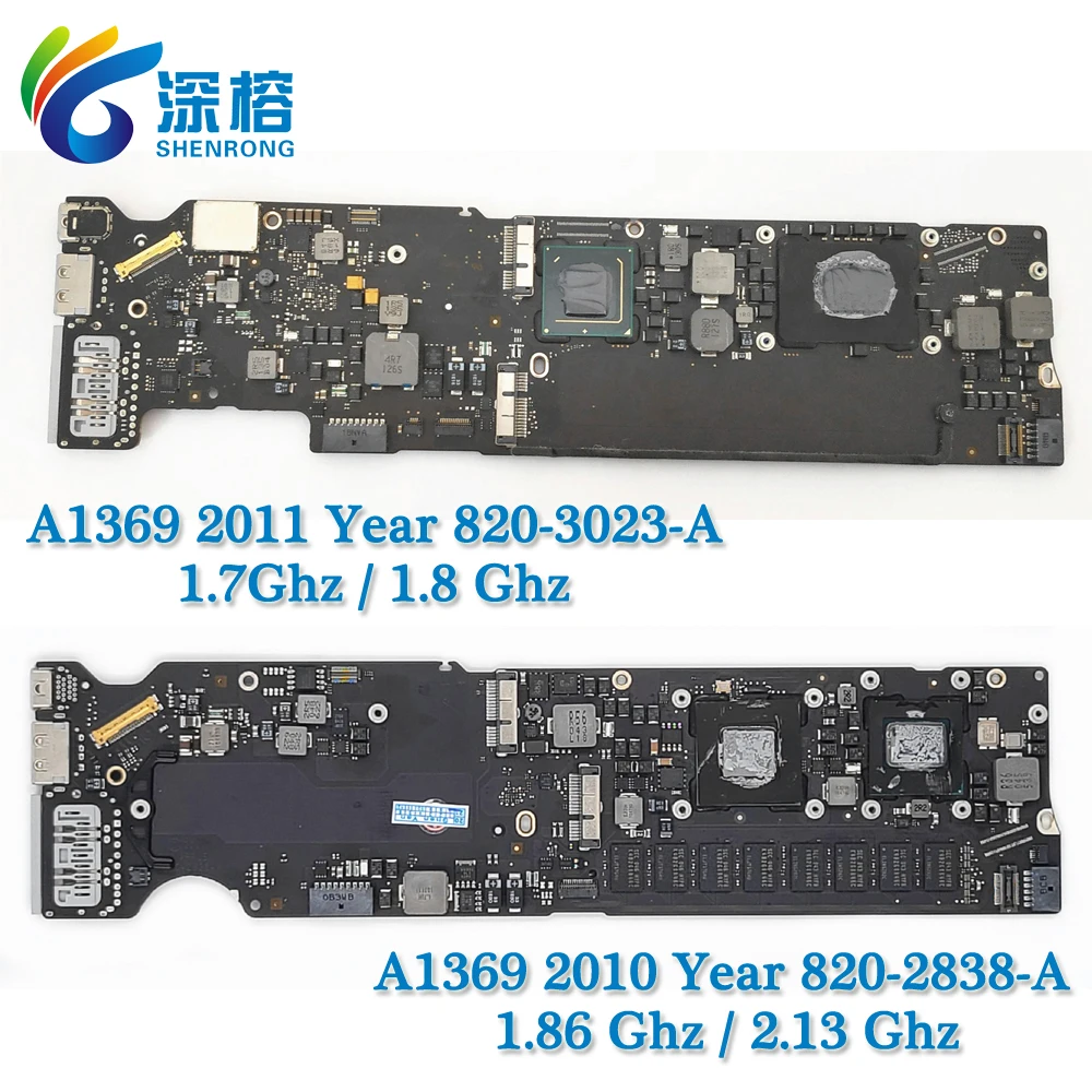 

Оригинальная материнская плата A1369 820-2838-A 820-3023-A/B для MacBook Air 13 "материнская плата 1,7/1,8 ГГц 4 Гб 2,13/1,86 ГГц 2010 2011