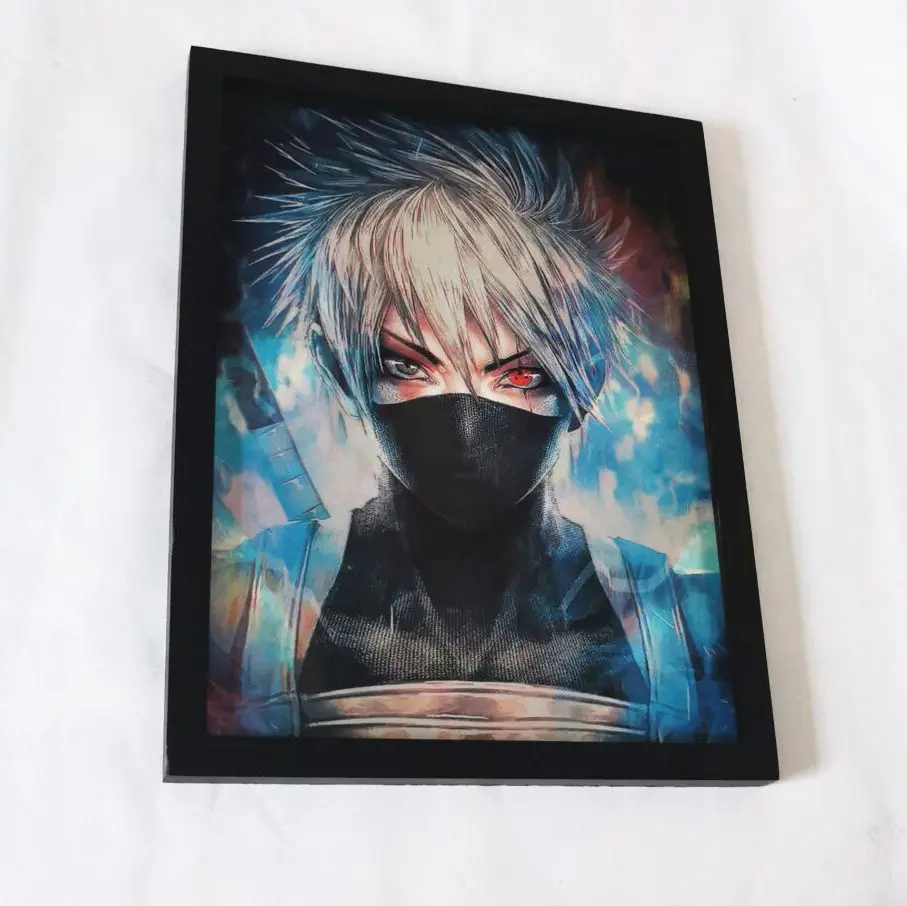 NT 3D светящаяся картина Настенный декор печать аниме плакат 3d светящейся