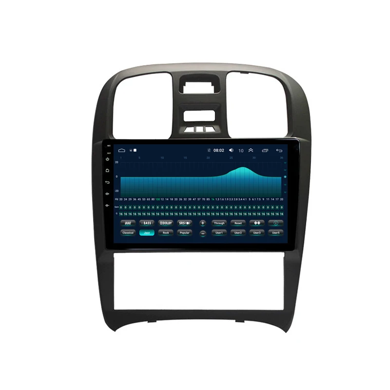 " 2.5D ips Android 8,1 автомобильный DVD мультимедийный плеер gps для hyundai Sonata Fe 2004-2007 08 2009-2012 автомобильный Радио DSP 32EQ навигация
