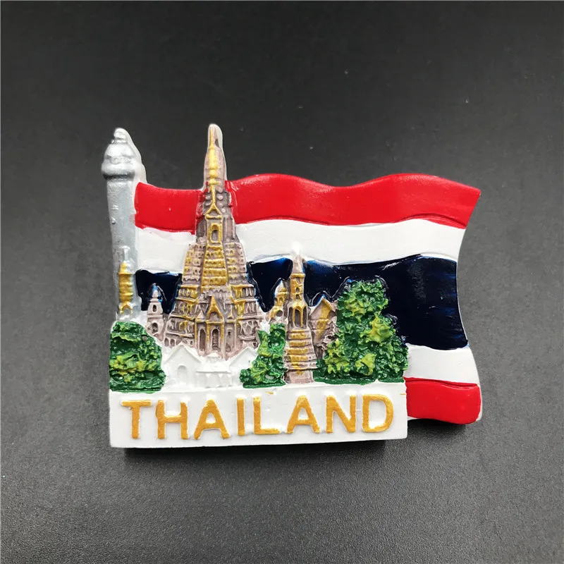 Hungary Dubai Thailand Poland Egypt Italy Australia Germany Spain Belgium resin refrigerator magnet | Дом и сад
