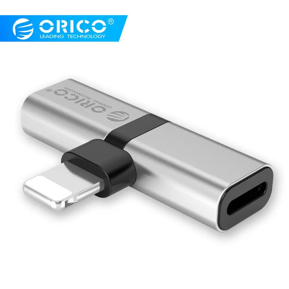 Адаптер для наушников ORICO для iphone 7 Plus, разъем для освещения, разветвитель, адаптеры для мобильных телефонов, Конвертеры, зарядка музыки, звонки