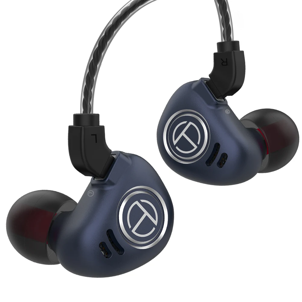 Наушники-вкладыши TRN V90 1DD + 4BA гибридные водительские наушники Hi-Fi монитор для бега