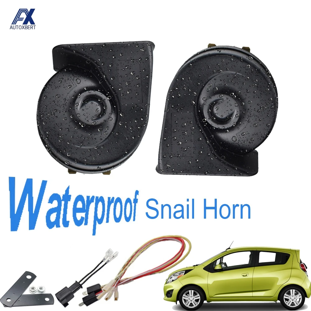Спиральный гудок для Chevrolet Spark M300 2009 2010 2011 2012 2013 2014 2015 громкий водонепроницаемый